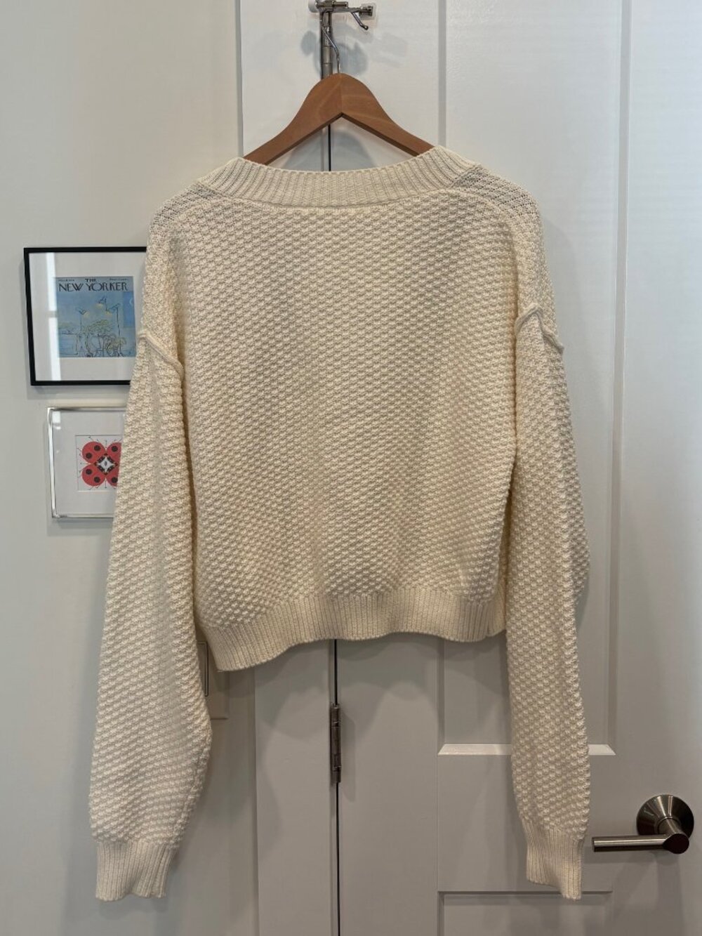 Free People Lila Crop Cardigan - Picture 2 of 5